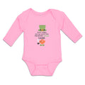 Long Sleeve Bodysuit Baby Don'T Wake Me Fightin' Irish Game Hat Bow Cotton