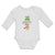 Long Sleeve Bodysuit Baby Don'T Wake Me Fightin' Irish Game Hat Bow Cotton - Cute Rascals