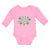 Long Sleeve Bodysuit Baby My First St.Patrick's Day with Irish Shamrock Leaves