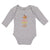 Long Sleeve Bodysuit Baby Cutest Turkey Table Bird Wings Eyes Hat Cotton - Cute Rascals