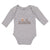Long Sleeve Bodysuit Baby It's Our First Thanksgiving 2 Owls Sitting Cotton