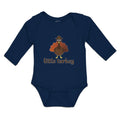 Long Sleeve Bodysuit Baby Little Turkey Bird with Hat Boy & Girl Clothes Cotton