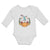 Long Sleeve Bodysuit Baby My 1St Thanksgiving Vegetable Pumpkin with Leaves