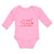 Long Sleeve Bodysuit Baby Daddy Is My Valentine with Hearts Boy & Girl Clothes - Cute Rascals