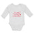 Long Sleeve Bodysuit Baby Daddy Is My Valentine with Hearts Boy & Girl Clothes - Cute Rascals