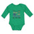 Long Sleeve Bodysuit Baby I'M Proof Daddy Doesn'T Play Video Games Cotton