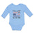 Long Sleeve Bodysuit Baby I'M Proof Daddy Doesn'T Play Video Games Cotton