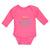 Long Sleeve Bodysuit Baby Grow Wanna Awesome like My Grandpa Handprint Cotton - Cute Rascals