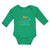 Long Sleeve Bodysuit Baby Grow Wanna Awesome like My Grandpa Handprint Cotton - Cute Rascals