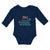Long Sleeve Bodysuit Baby Grow Wanna Awesome like My Grandpa Handprint Cotton - Cute Rascals
