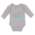Long Sleeve Bodysuit Baby Grow Wanna Awesome like My Grandpa Handprint Cotton - Cute Rascals