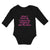 Long Sleeve Bodysuit Baby When I Grow Up, I Wanna Be Gorgeous like My Nana