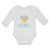 Long Sleeve Bodysuit Baby It's 1St Hanukkah! Menorah Candle Stand 9 Cotton