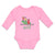 Long Sleeve Bodysuit Baby Dreaming Golf Friends Together Course Cotton - Cute Rascals