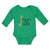 Long Sleeve Bodysuit Baby God Has Big Plans for Me Giraffe Wild Animal Cotton - Cute Rascals