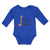 Long Sleeve Bodysuit Baby God Has Big Plans for Me Giraffe Wild Animal Cotton - Cute Rascals