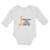 Long Sleeve Bodysuit Baby God Has Big Plans for Me Giraffe Wild Animal Cotton - Cute Rascals