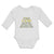 Long Sleeve Bodysuit Baby When God Made Me, He Was Just Showing Off! Cotton