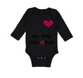 Long Sleeve Bodysuit Baby Spanish Mi Tio Me Ama Mu Uncle Loves Me B Cotton