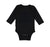 Long Sleeve Bodysuit Baby Quotation from Willy Shakes Funny Humor Cotton
