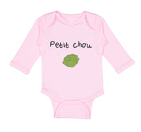 Long Sleeve Bodysuit Baby French Petit Chou Little Cabbage Boy & Girl Clothes - Cute Rascals