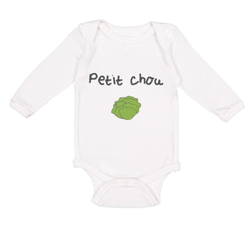 Long Sleeve Bodysuit Baby French Petit Chou Little Cabbage Boy & Girl Clothes