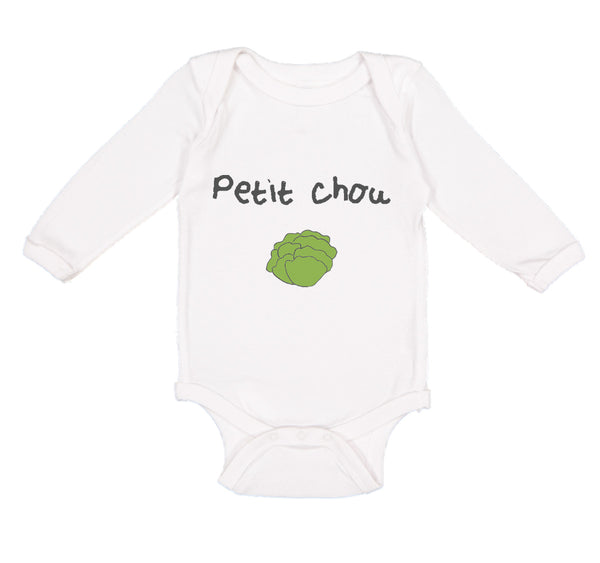 Long Sleeve Bodysuit Baby French Petit Chou Little Cabbage Boy & Girl Clothes - Cute Rascals