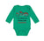 Long Sleeve Bodysuit Baby I'D Grandpa Biking Bike Grandfather Dad Cotton