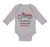 Long Sleeve Bodysuit Baby I'D Grandpa Biking Bike Grandfather Dad Cotton