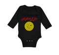 Long Sleeve Bodysuit Baby I'D Rather Be Naked! Style B Funny Humor Cotton