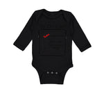 Long Sleeve Bodysuit Baby To Do List Crap Pants Nap Stuck Titties Funny Humor