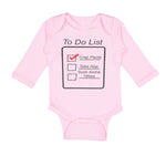 To Do List Crap Pants Nap Stuck Titties Funny Humor