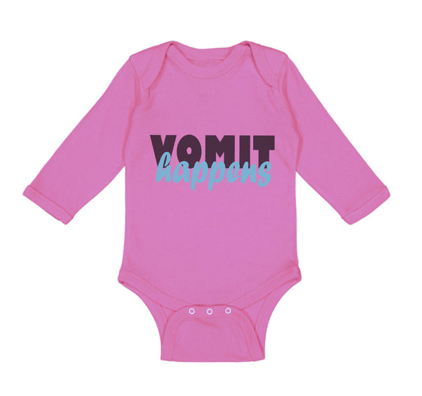 Vomit Happens Funny Humor