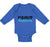 Long Sleeve Bodysuit Baby Vomit Happens Funny Humor Boy & Girl Clothes Cotton