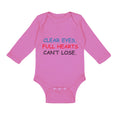 Long Sleeve Bodysuit Baby Clear Eyes, Full Hearts Can'T Lose. Funny Humor Cotton