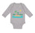 Long Sleeve Bodysuit Baby Made in Hawaii Style E Boy & Girl Clothes Cotton