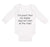 Long Sleeve Bodysuit Baby Proof Daddy Doesn'T Hunt Hunter Dad Father's Cotton