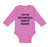 Long Sleeve Bodysuit Baby My Awesomeness Grammy Grandmother Grandma B Cotton