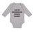 Long Sleeve Bodysuit Baby My Awesomeness Grammy Grandmother Grandma B Cotton