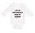 Long Sleeve Bodysuit Baby My Awesomeness Grammy Grandmother Grandma B Cotton