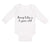 Long Sleeve Bodysuit Baby Hung like A 5 Year Old 5Th Birthday Funny Humor B - Cute Rascals