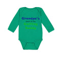 Long Sleeve Bodysuit Baby Grandpa's Soon Golfing Buddy Golf Grandpa Grandfather