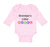 Long Sleeve Bodysuit Baby Grandpa's Little Angel Grandpa Grandfather Cotton - Cute Rascals