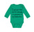 Long Sleeve Bodysuit Baby Got Here I'M Already Awesome Godmother Funny Cotton - Cute Rascals