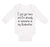 Long Sleeve Bodysuit Baby Got Here I'M Already Awesome Godmother Funny Cotton - Cute Rascals