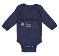 Long Sleeve Bodysuit Baby Eat, Sleep, Hockey Boy & Girl Clothes Cotton