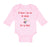 Long Sleeve Bodysuit Baby Course Look Mailman He's Daddy Dad Father's Cotton - Cute Rascals