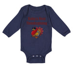 Long Sleeve Bodysuit Baby Baby's First Thanksgiving Boy & Girl Clothes Cotton - Cute Rascals