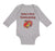 Long Sleeve Bodysuit Baby Baby's First Thanksgiving Boy & Girl Clothes Cotton - Cute Rascals