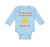 Long Sleeve Bodysuit Baby I'M Grandma's and Grandpa's Sunshine Grandparents